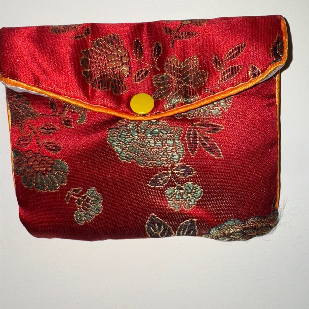 Elegant Patterned Pouch Set - Multicolor - image 3